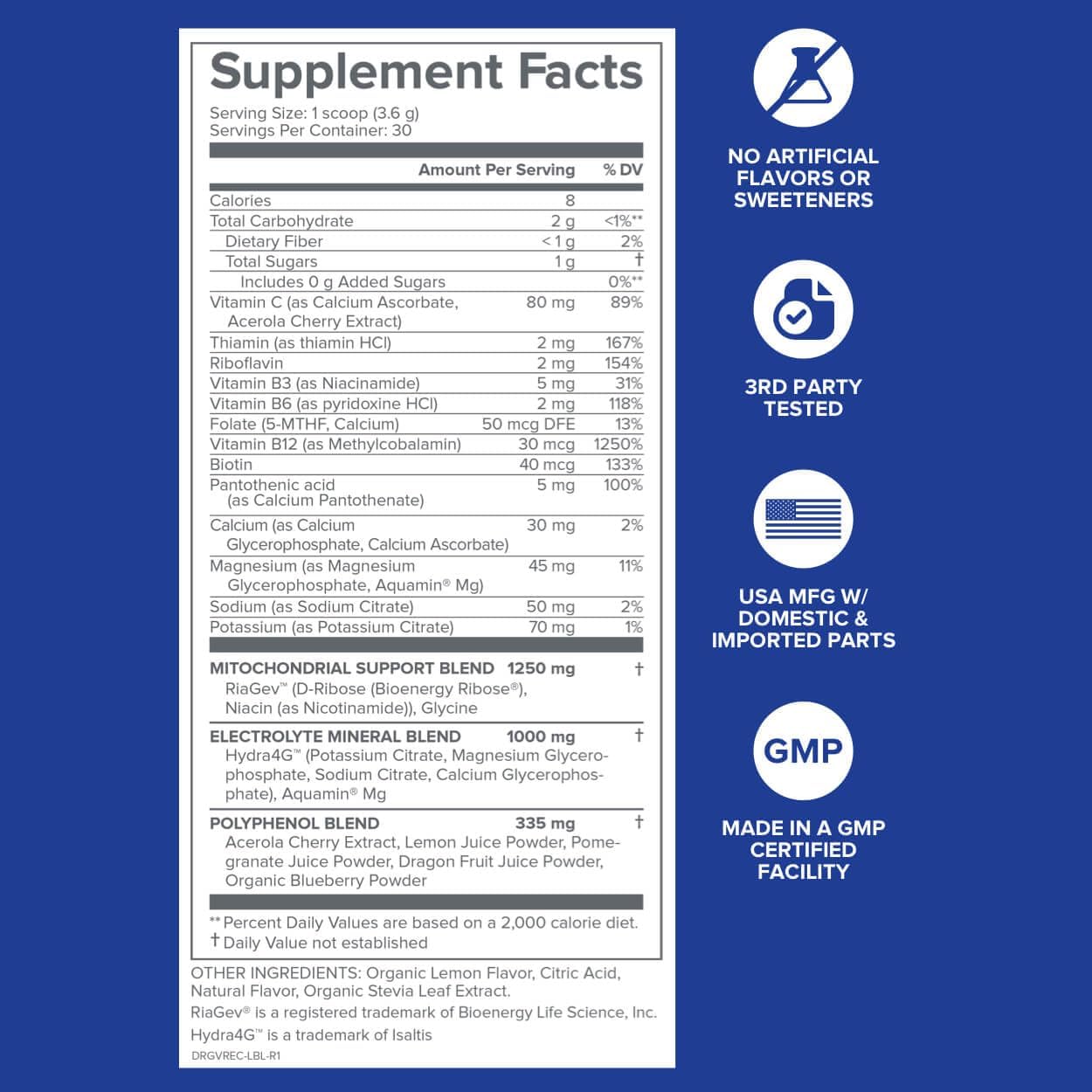 Energy Supplement Powder with Electrolytes a7