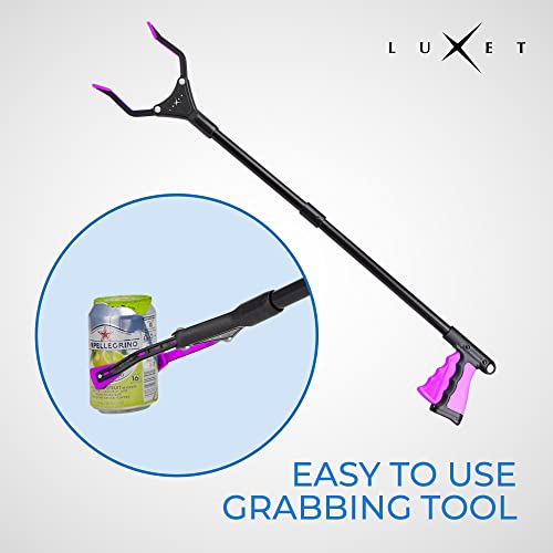 Reacher Tool 32" Steel Foldable Pick Up Stick with Magnetic Tip a7