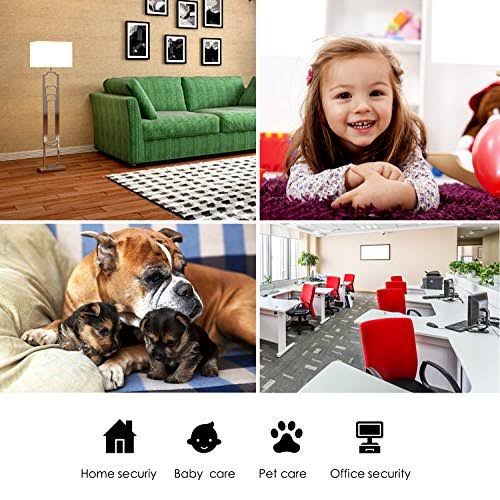 Security Camera 1080p WiFi Pet Camera Indoor Pan Tilt Zoom a7