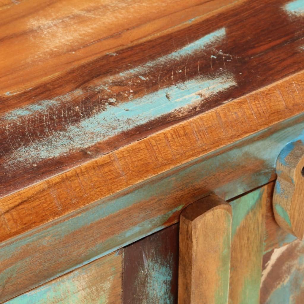 Sideboard with 2 Doors Solid Wood Reclaimed a7