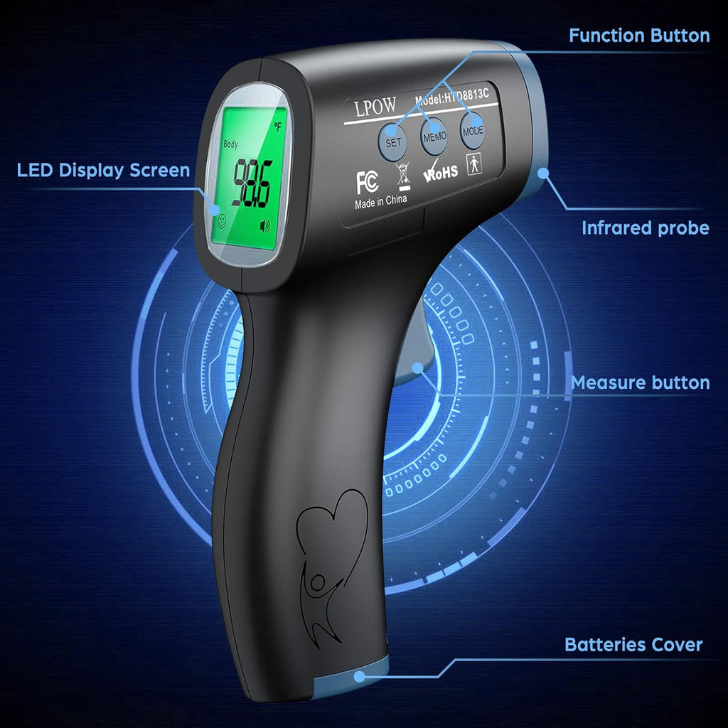 Touchless Infrared Thermometer for Adults Kids f7k