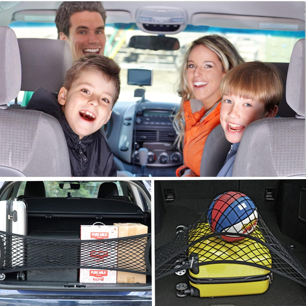 Car Rear Cargo Net Organizer for SUV Trunk a7