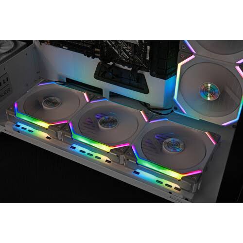 Case fan 120 mm white pack of 3 a7