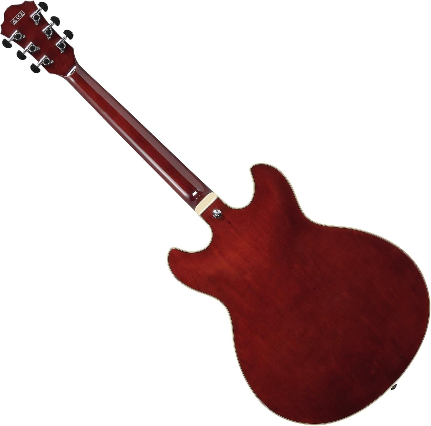 Semi-Hollow Electric Guitar Transparent Indigo Fade k7