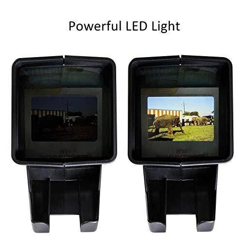 USB Powered 35mm Negative Slide Film Viewer with LED Light and 3X Magnification a7
