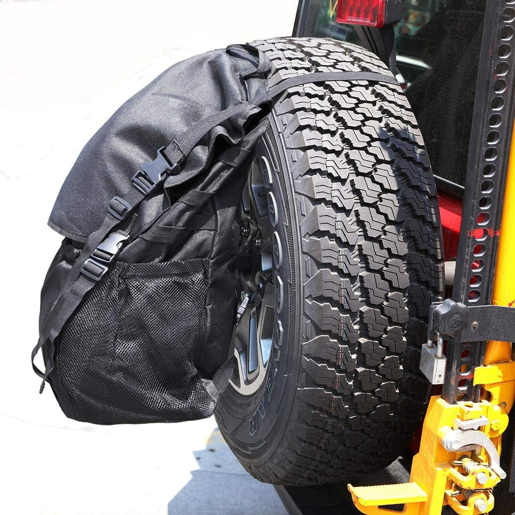 Spare Tire Trash Bag Overland Cargo Organizer for Camping SUV Truck Off-Road a7