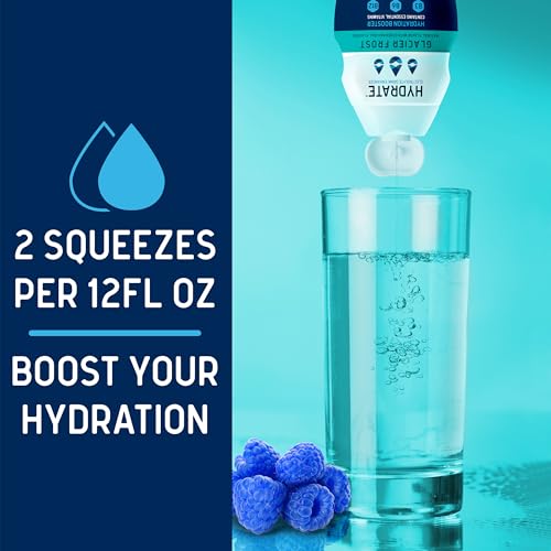 Hydration Drops with Vitamins B3 B6 B12 Mixed Berry 2 Pack k7