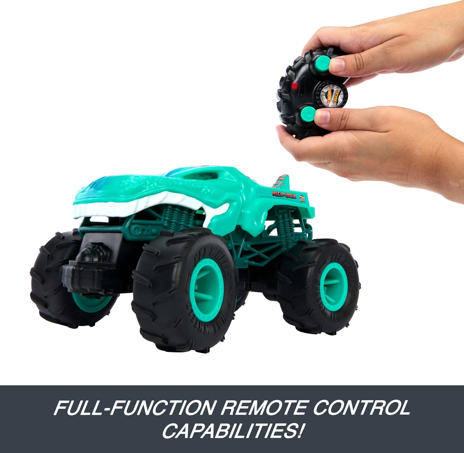 Remote Control Monster Truck Toy 1:24 Scale All-Terrain Wheelies k7m