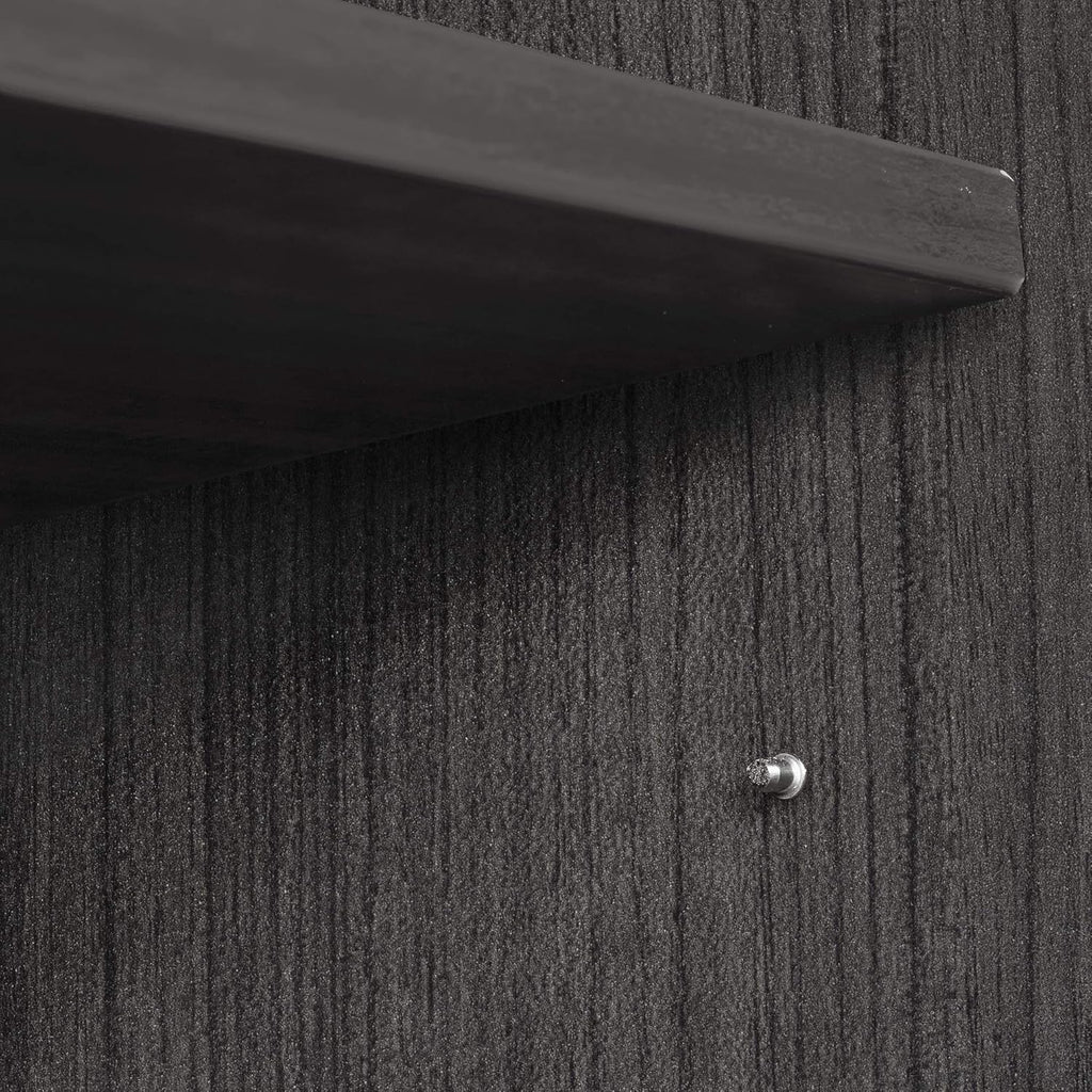 Bookcase 71 Inch Ash Grey k7