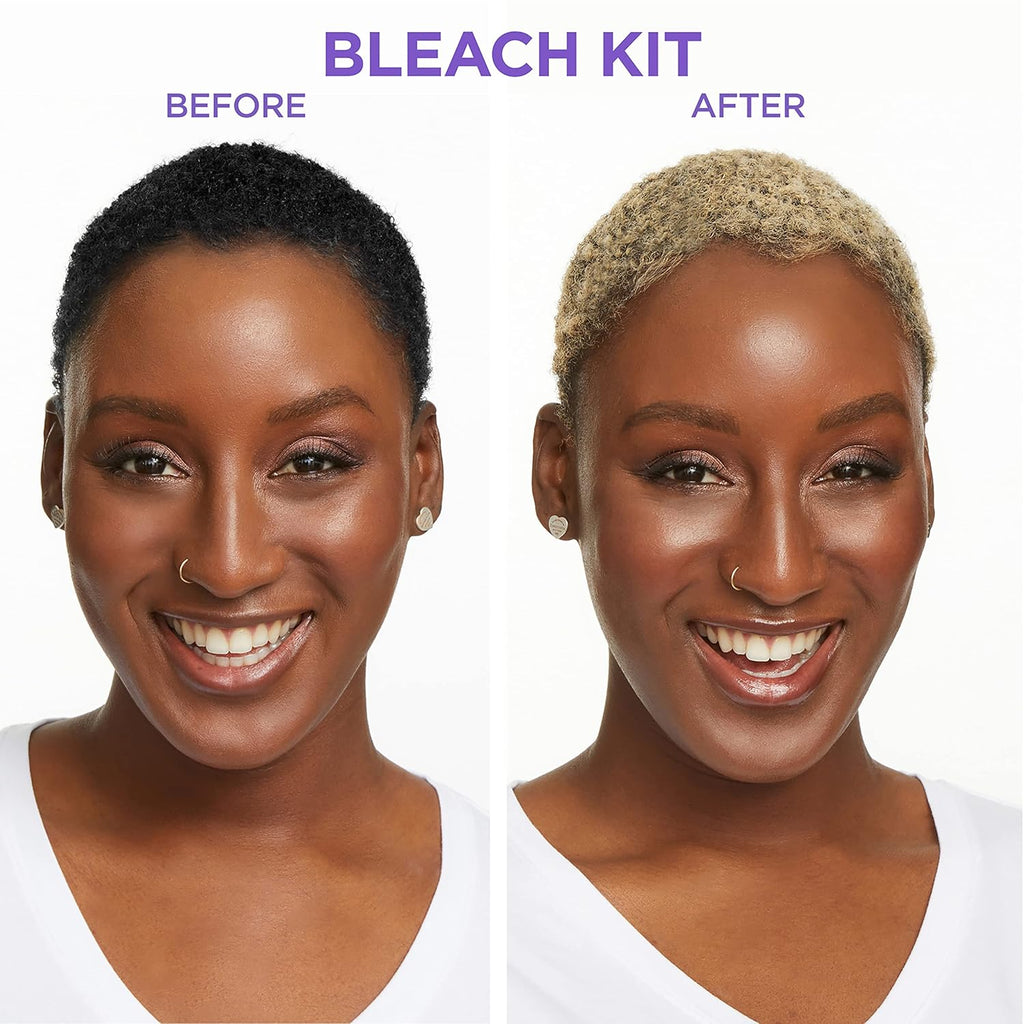 Hair Bleaching Kit for Dark Hair, Bleach Blonde Toner a7