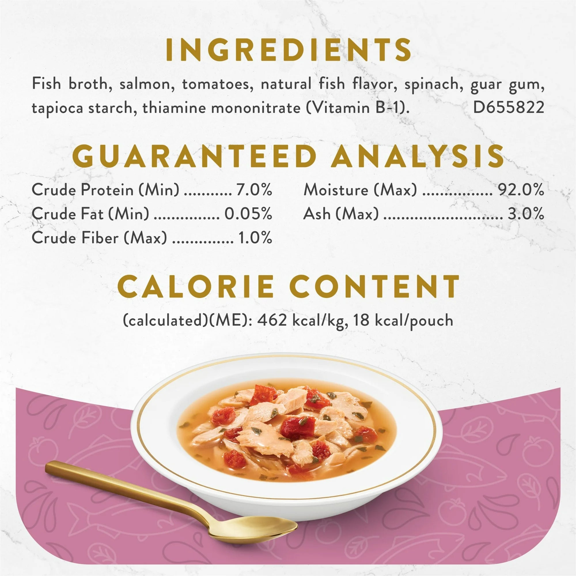 Grain Free Tender Moist Cat Food with Wild Salmon and Vegetables 1.4 oz Pouch k7