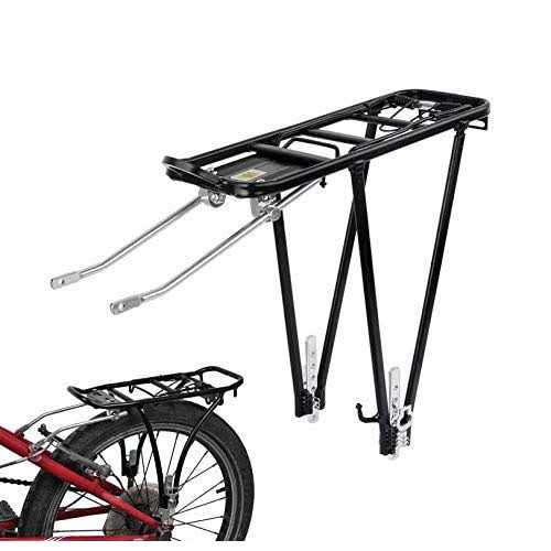 Free-fly Bike Cargo Rack Cargo Universal Adjustable Bicycle Rear Luggage Touring Carrier Racks 55lbs Capacity Quick Release Mountain Road Bike - Sports Supplies Online Store