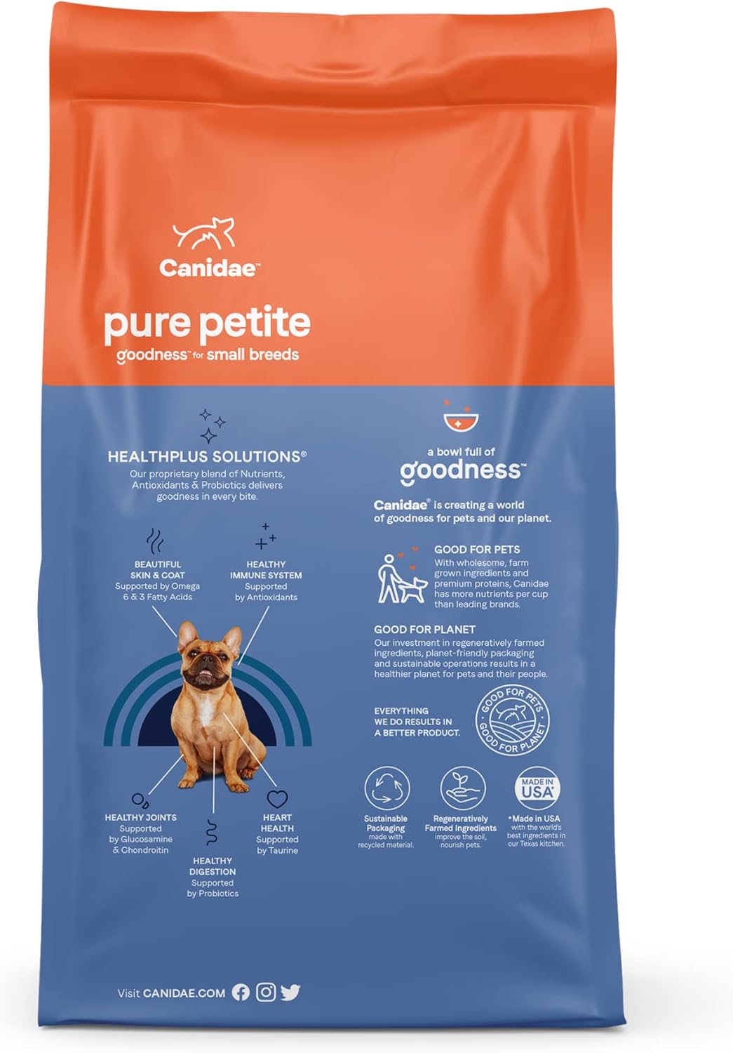Dry Dog Food for Small Breeds Chicken Recipe 4 lbs a7