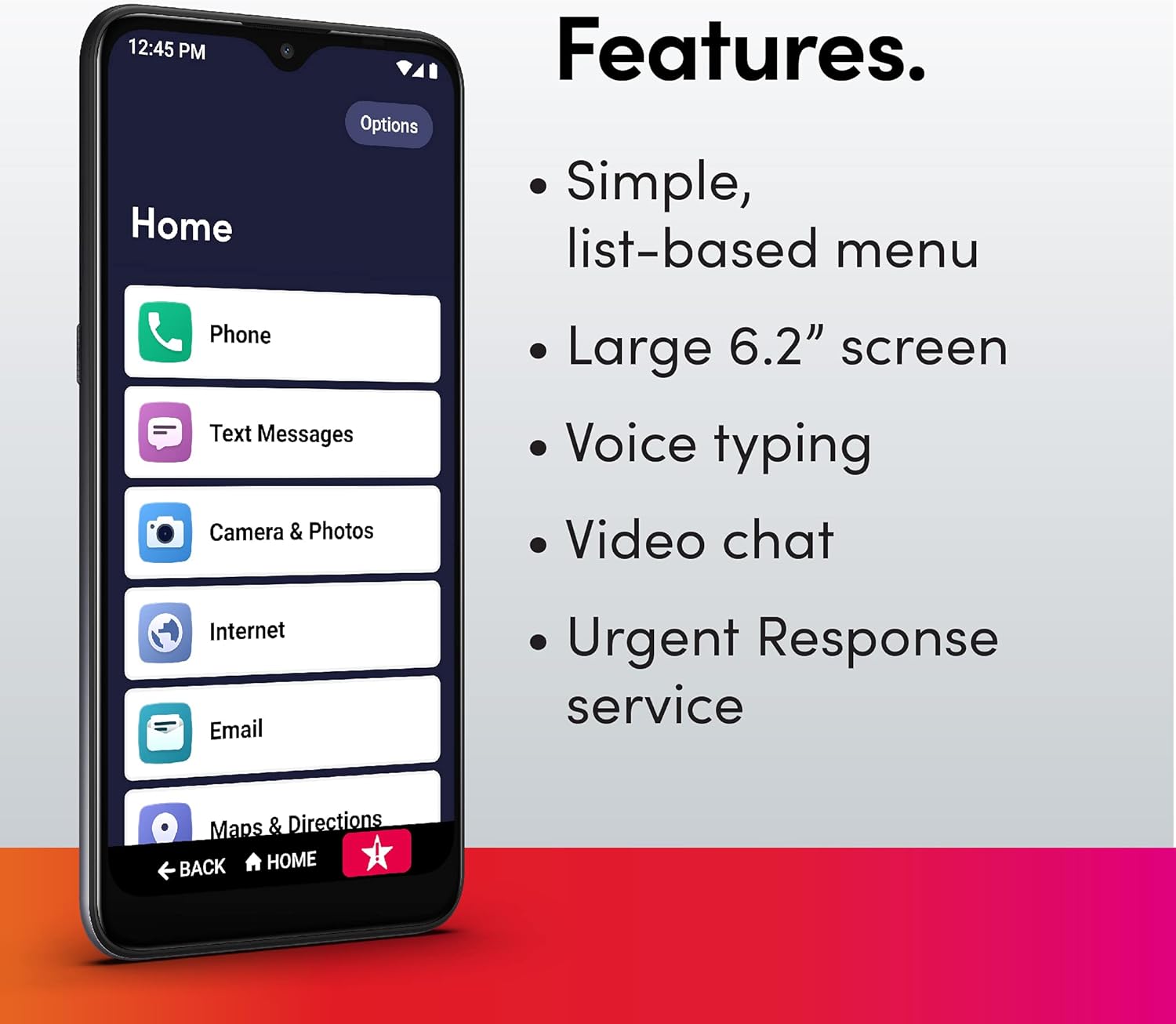 Senior Smartphone for Seniors 2-Pack k7