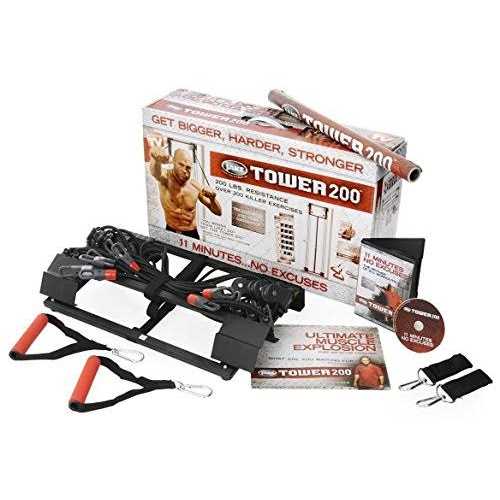 Tower 200 Door Gym Full Body Workout Equipment a7