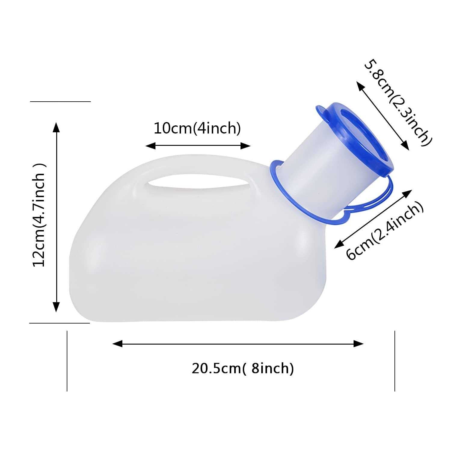 Portable Urinal with Sealed Lid and Funnel for Camping k7m