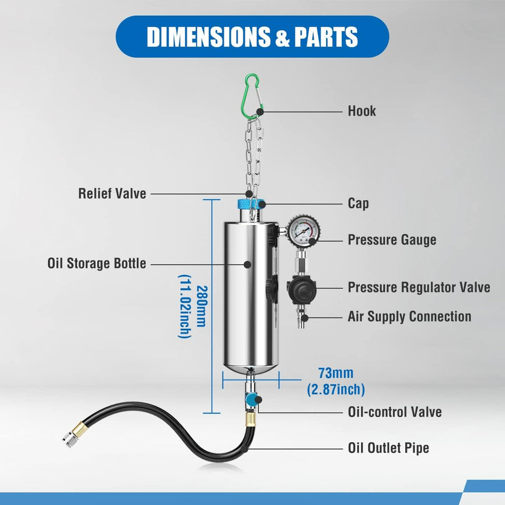 Fuel Injection System Cleaning Tool for Gasoline Car k7p