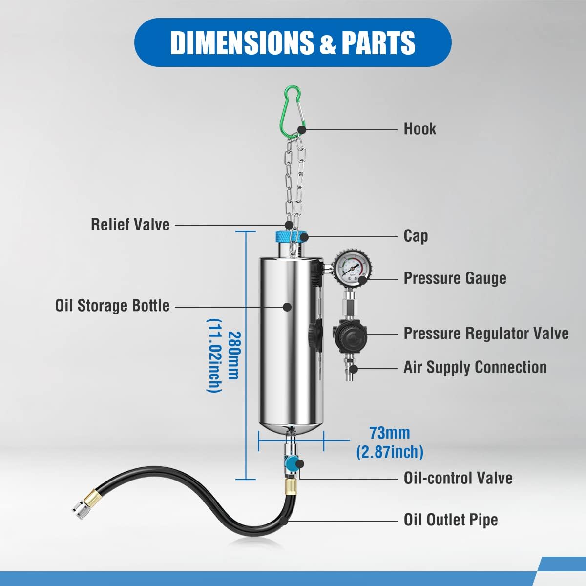 Fuel Injection System Cleaning Tool for Gasoline Car k7p