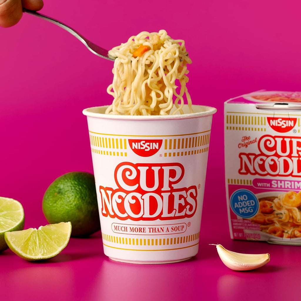 Cup Noodles Soup Shrimp Flavor 2.25 oz x12 a7