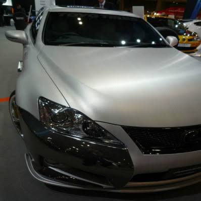 Brushed Aluminium Car Vinyl Wrap Film 152cm x 100cm a7