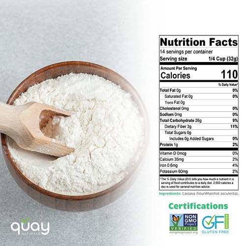 Cassava Flour for Baking Gluten Free Grain Free Yuca Root Substitute a7