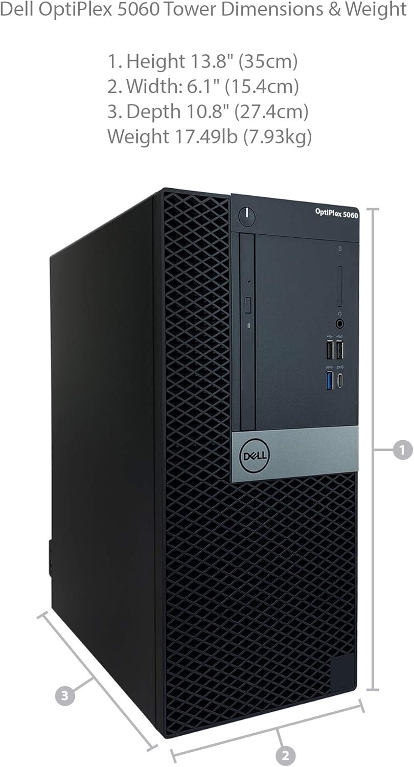 Desktop Tower PC i7-8700 16GB 512GB SSD Windows 10 Pro k7