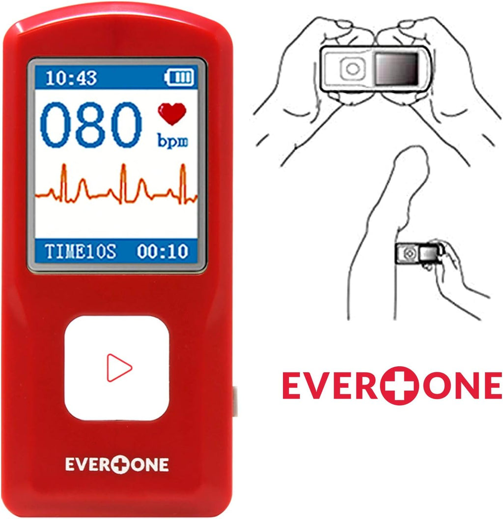 Portable Bluetooth ECG/EKG Monitor for Heart Rate Tracking k7m