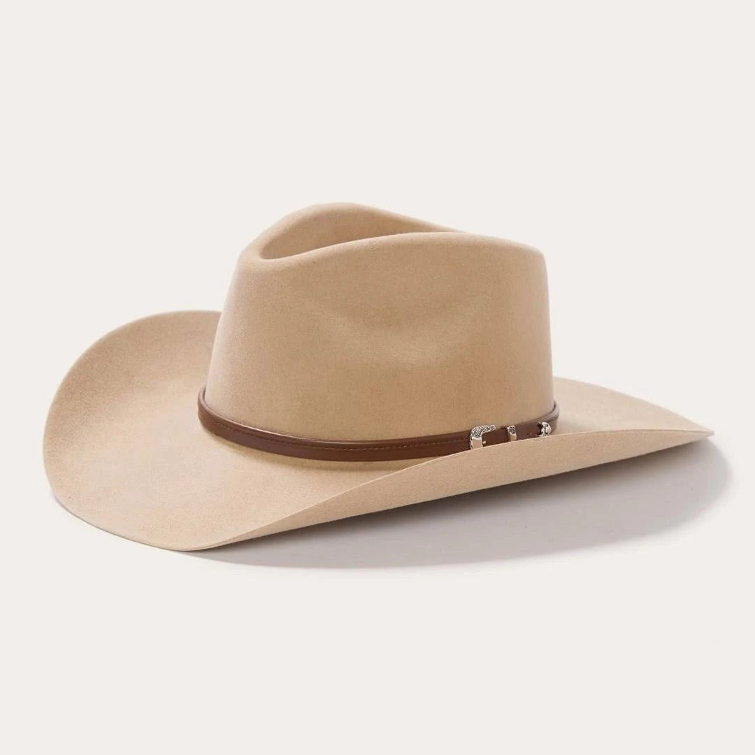 Felt Hat with Leather Band 7k