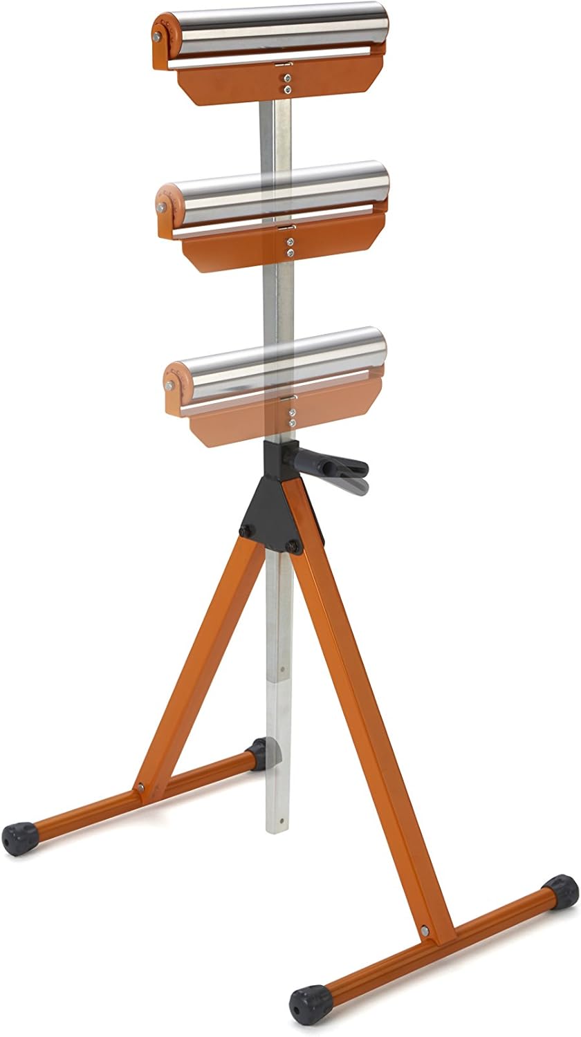 Miter Saw Workstation with Adjustable Roller Support k7q