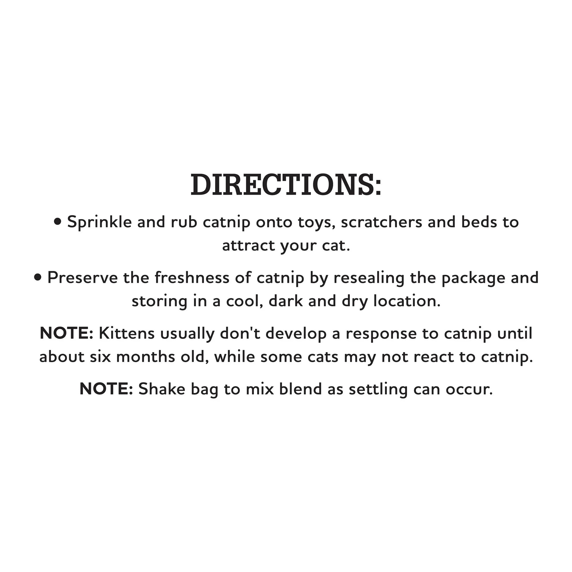 Catnip Blends Collection 3 Pack 0.5 oz k7m