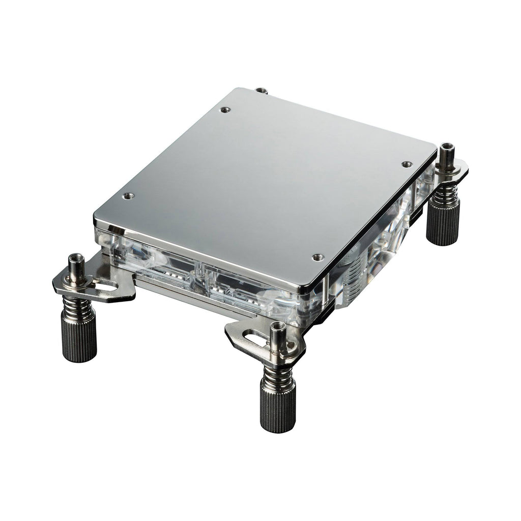 CPU Water Block Acrylic RGB LED Chrome k7x