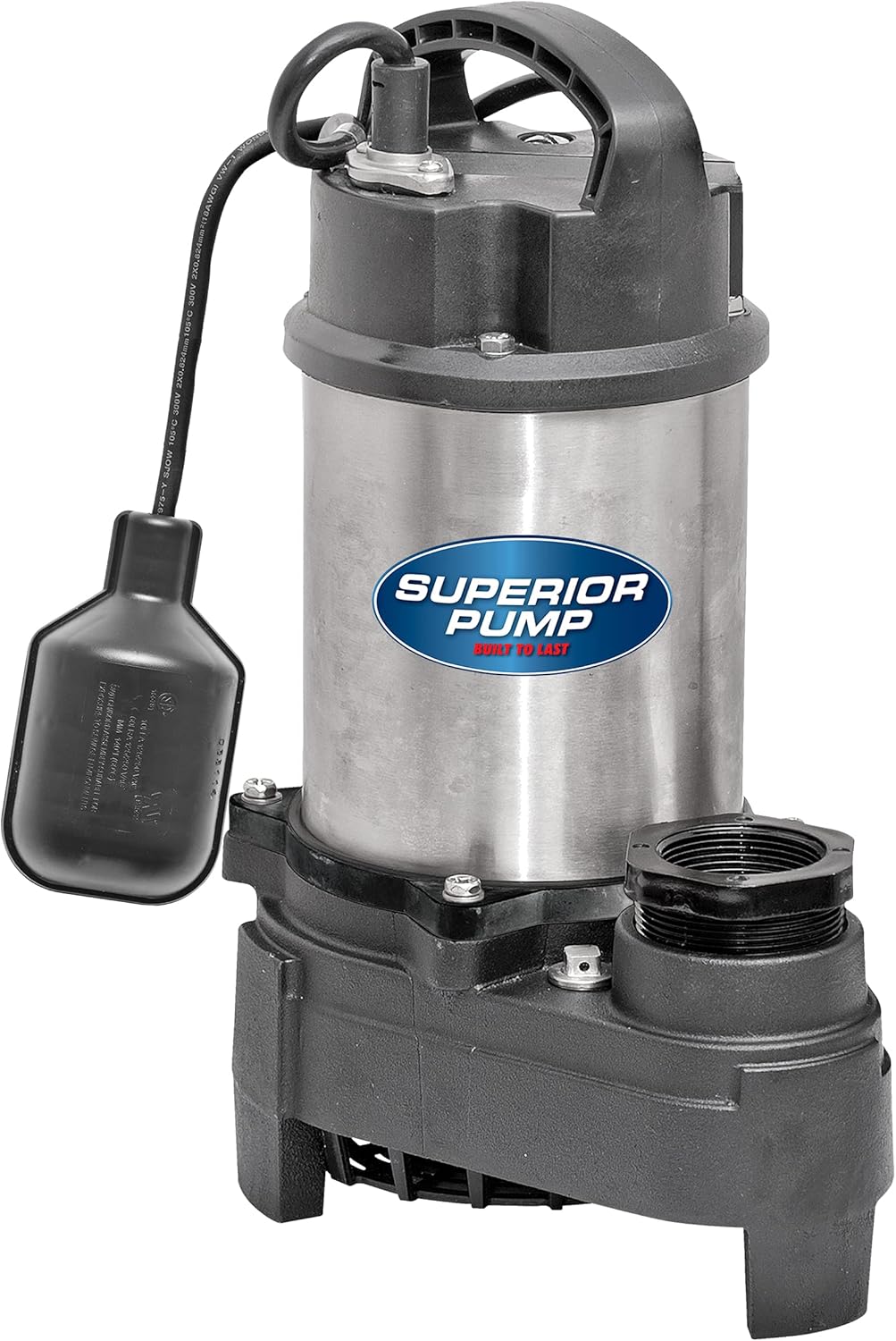 Cast Iron Sump Pump with Vertical Float Switch k7x