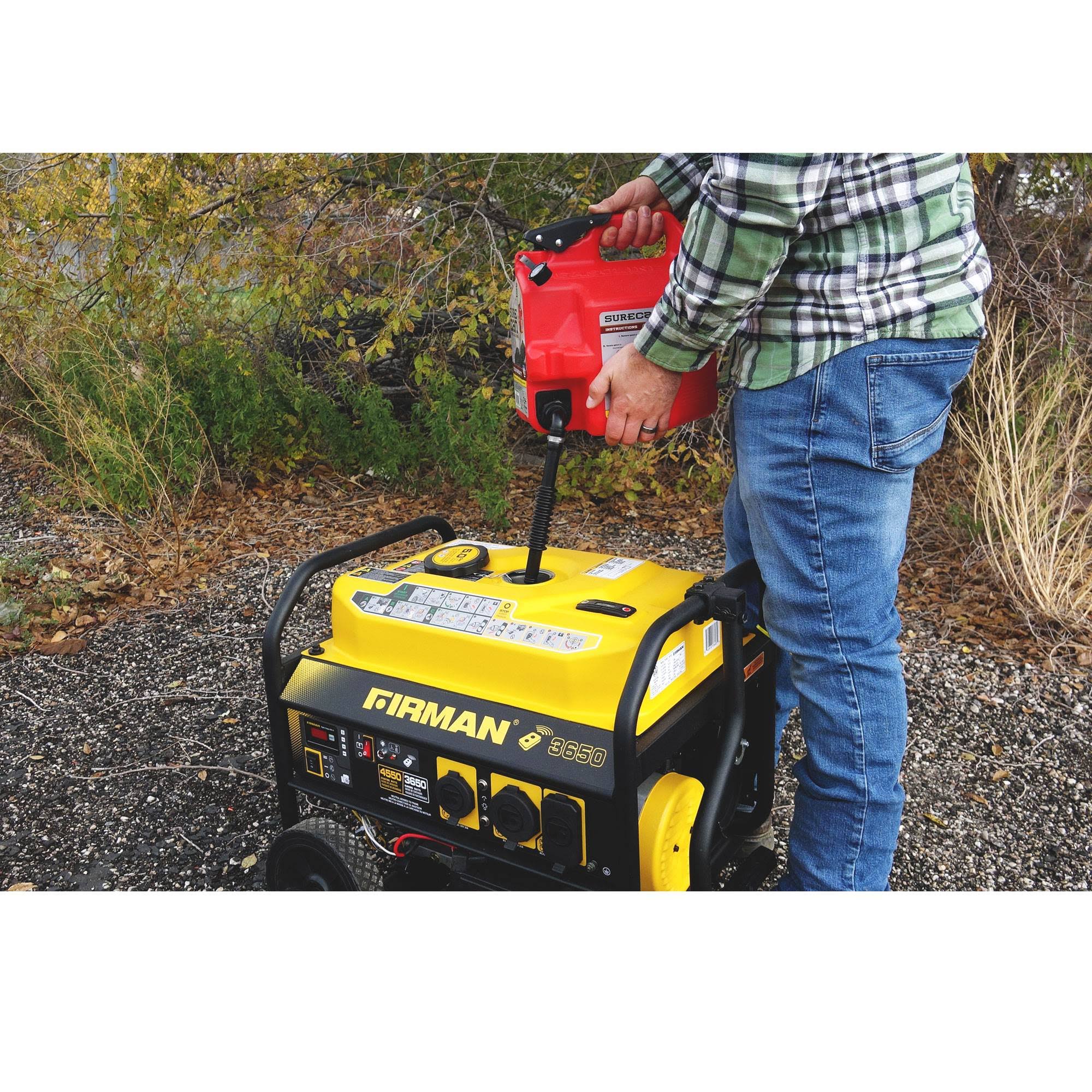 Gas Can 2.2 Gallon Easy Pour 2 Pack k7m