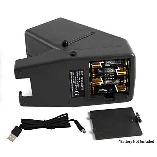 USB Powered 35mm Negative Slide Film Viewer with LED Light and 3X Magnification a7