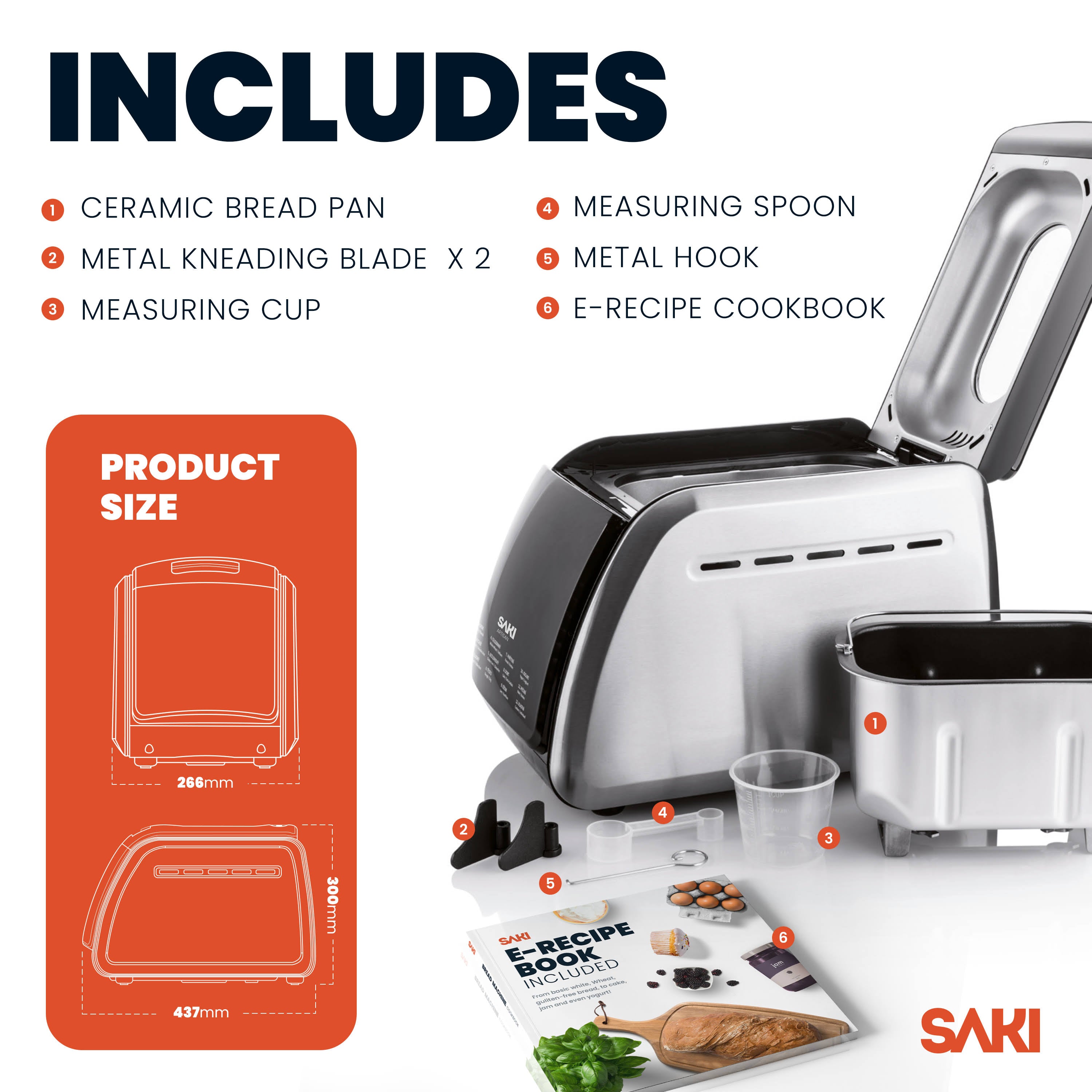 Bread Maker Programmable Nonstick 3.3 LBS a7