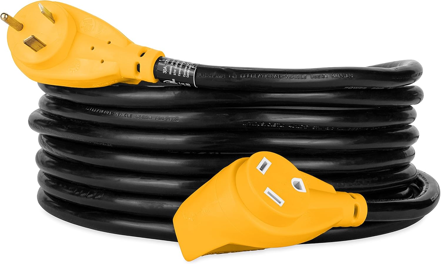 Camco 50ft Heavy-Duty 30-Amp RV Extension Cord k7