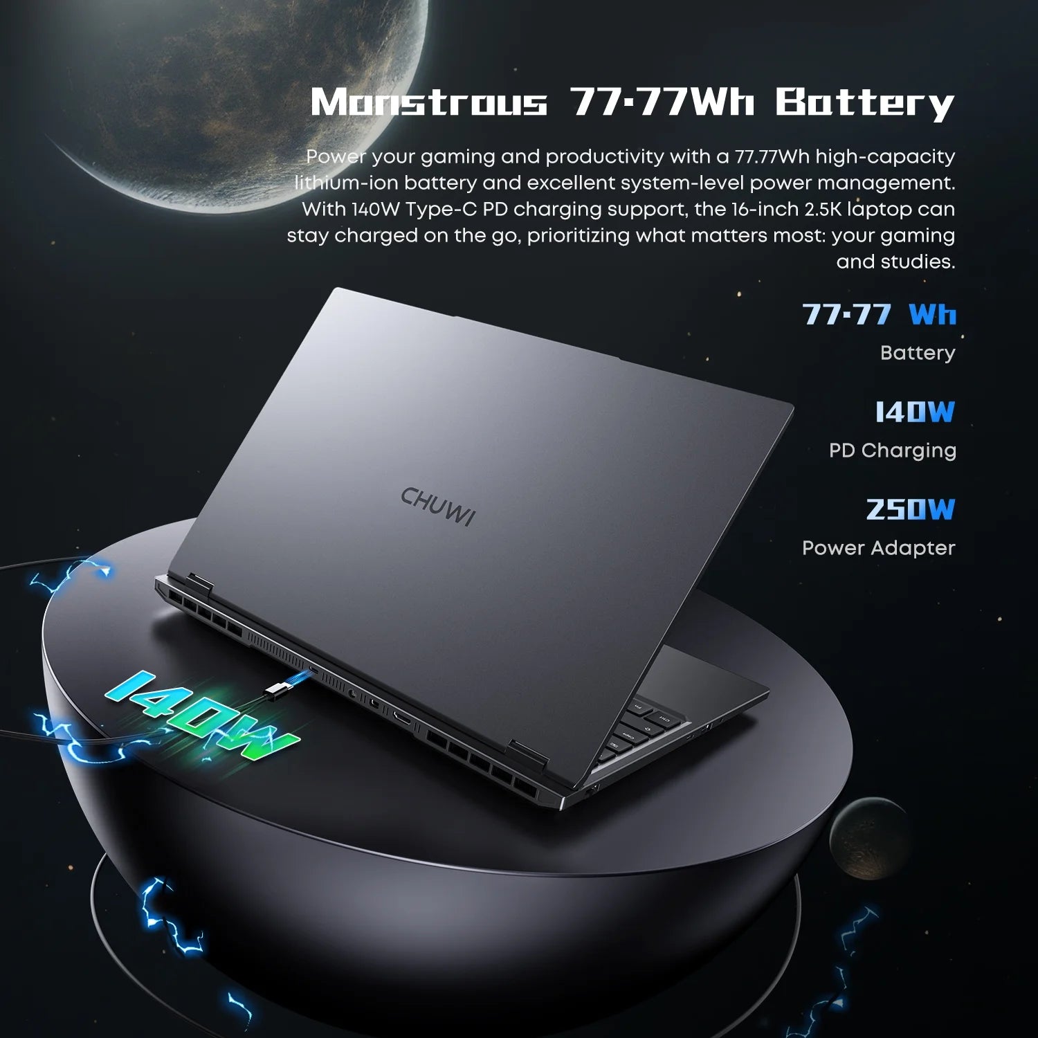 Gaming Laptop 16 inch RTX 5070Ti 32GB DDR5 1TB a7
