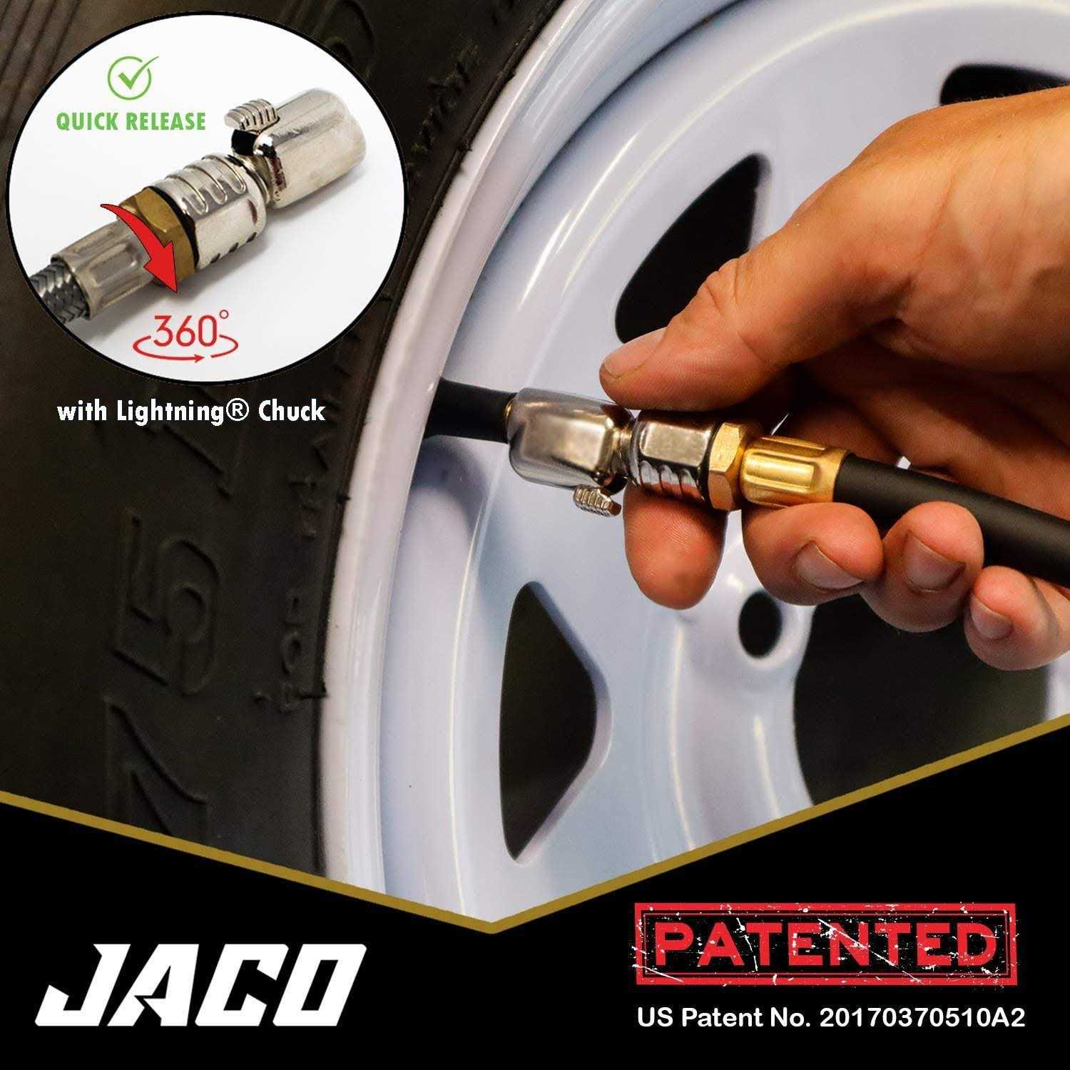 Tire Inflator with Pressure Gauge k7p