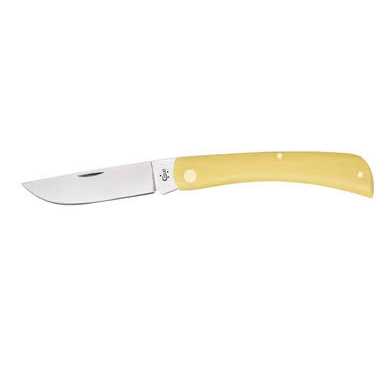Pocket Knife with Yellow Handle CV Steel 7k