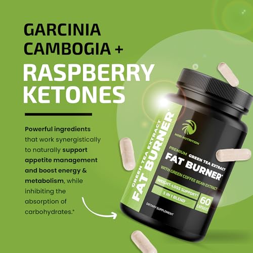 Green Tea Weight Loss Pills with Green Coffee Bean Extract, 120 Capsules k7