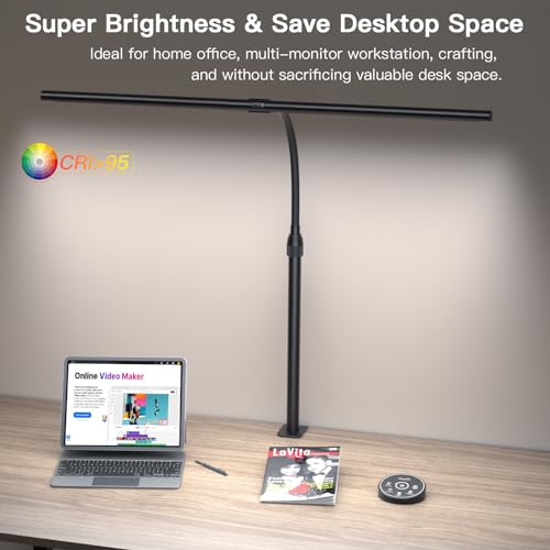 Desk Lamp with Remote Control and Adjustable Brightness 7k