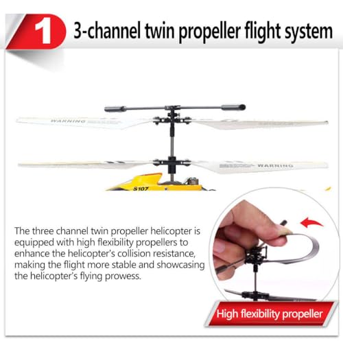 RC Helicopter 2.4G 3CH Dual-Propeller A7k