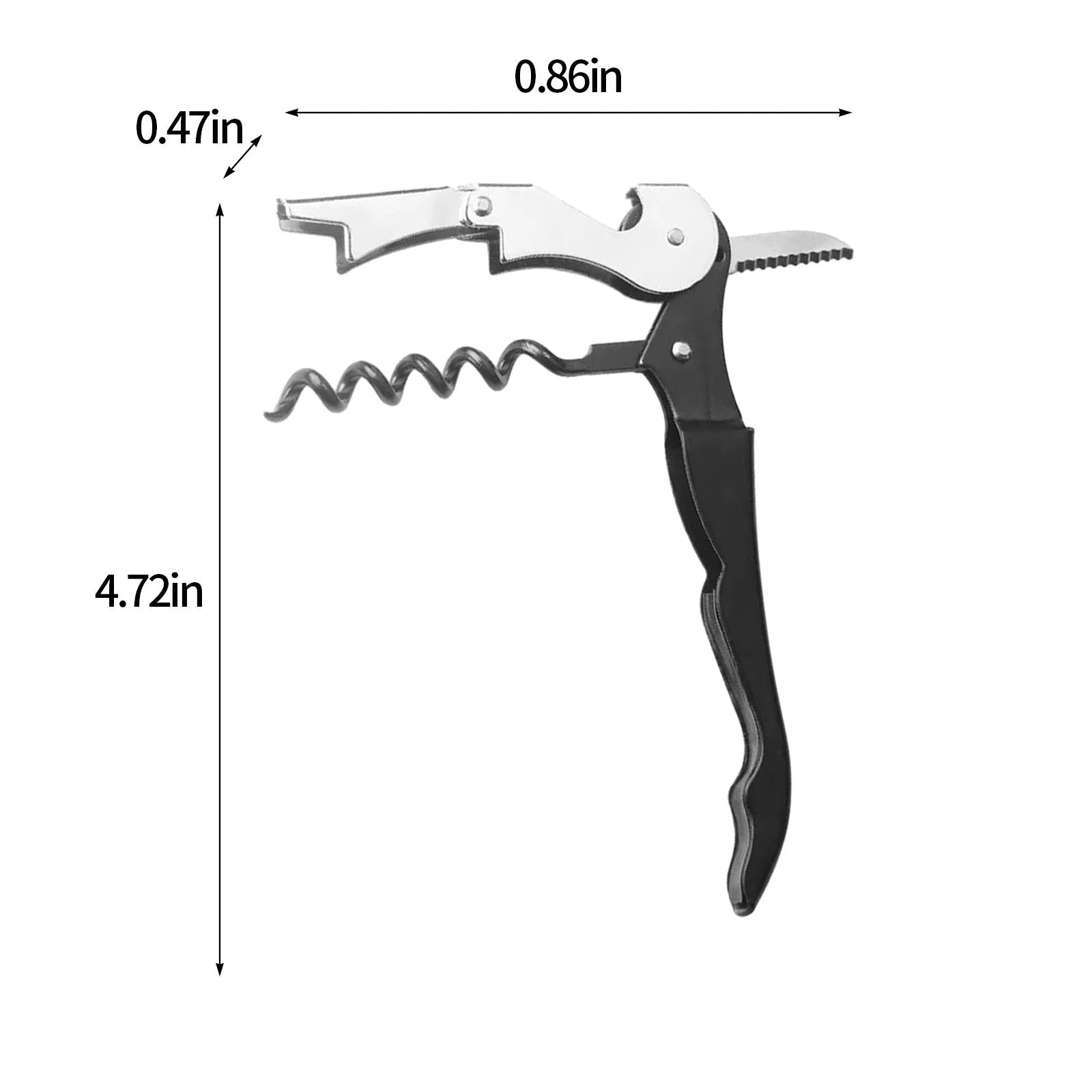 Bottle Opener with Foil Cutter and Jar Opener a7