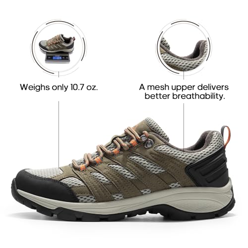 Women's Hiking Shoes Lightweight Breathable Mesh Walking Sneakers Outdoor q7