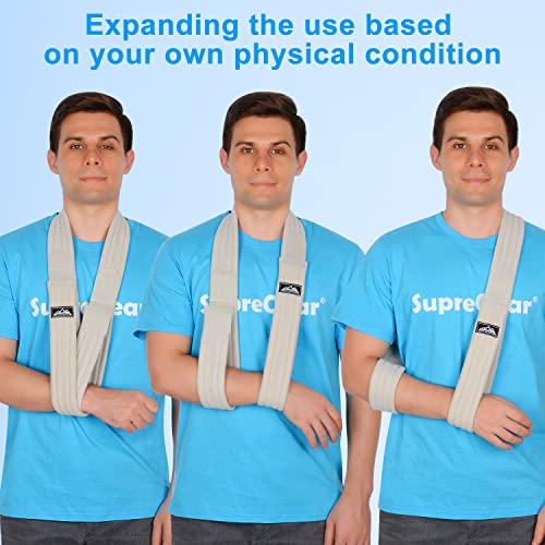 Arm Sling Adjustable Shoulder Support for Injury Recovery M7k
