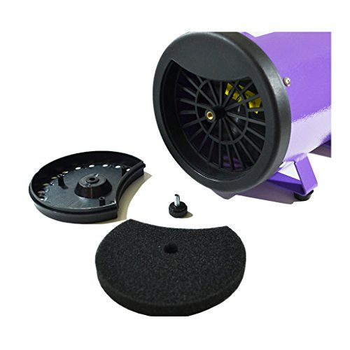 Dog Grooming Dryer with Heater Purple k7m