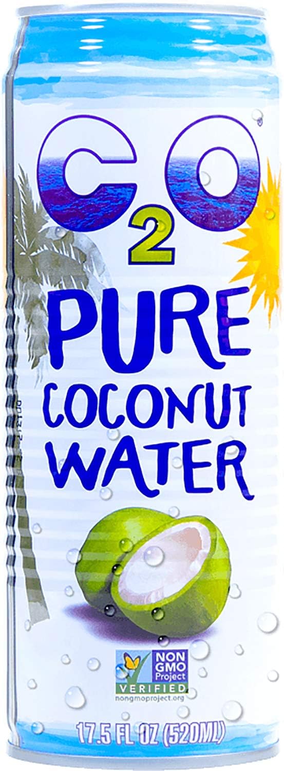 Coconut Water Unsweetened with Electrolytes 17.5 fl oz Pack of 12 k7