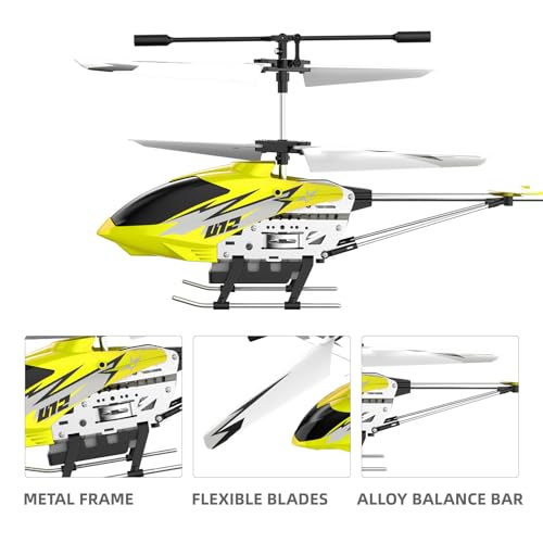 Remote Control Helicopter with Altitude Hold Mini RC for Adults Kids a7