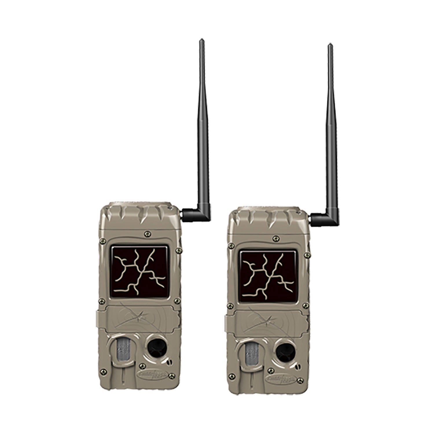 CuddeLink Power House Black Flash 20 Mp Wireless Network Trail Camera (2 Pack)