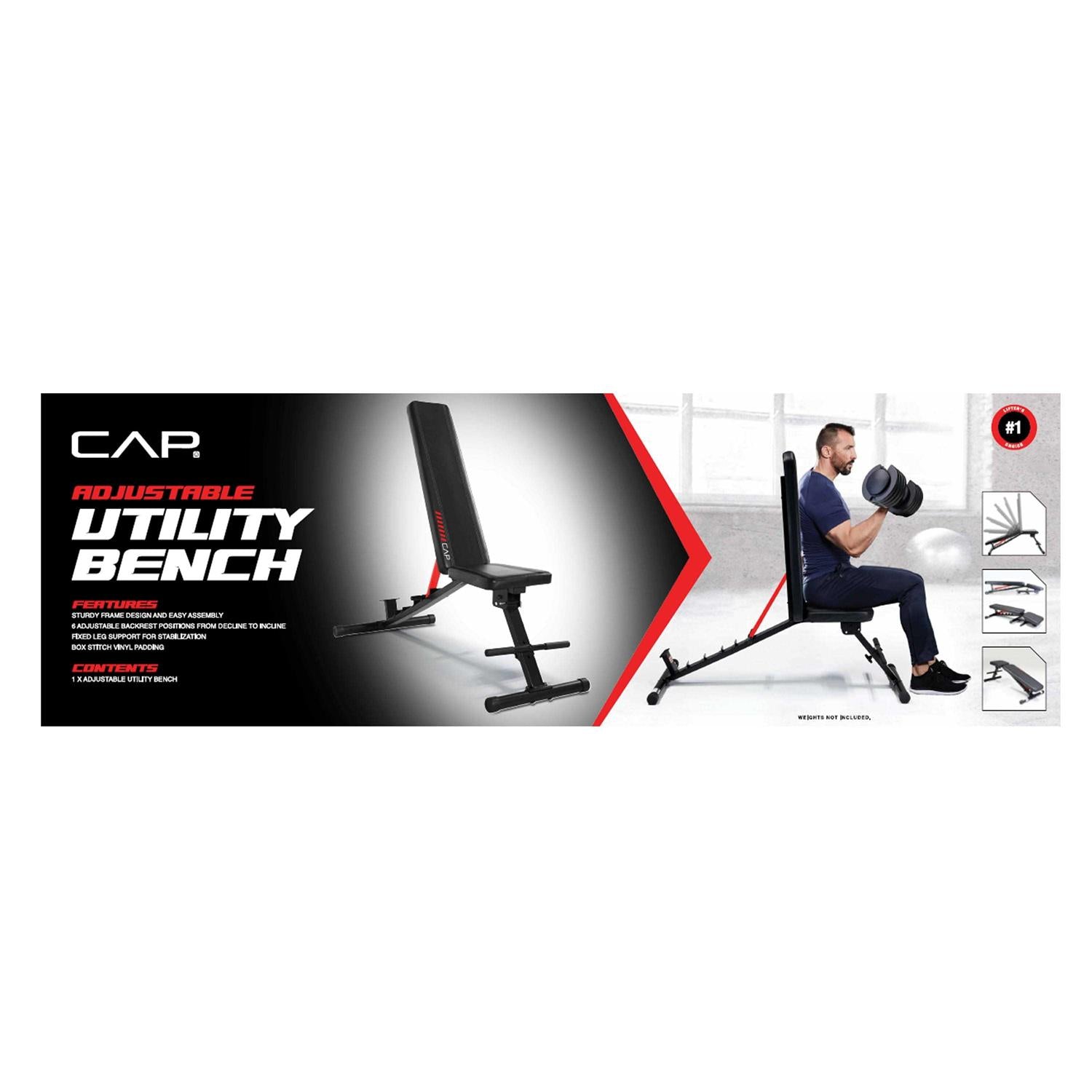 Utility Weight Bench for Home Gym k7p